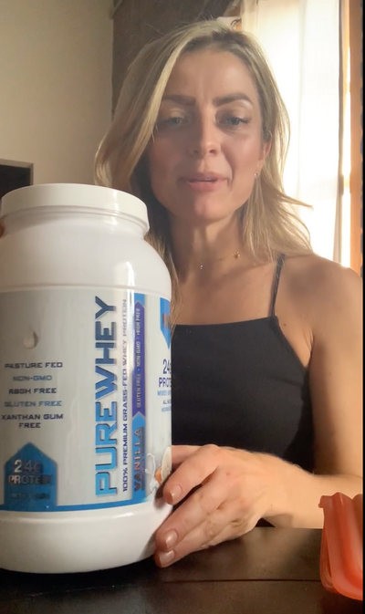 Pure Whey Vanilla Review - Krystal Goodman / Nutritional Therapy Practitioner and Certified Trainer